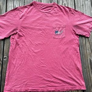 Vineyard Vines Pink American Themed T Shirt Men's Size M